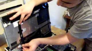 iMac 712008 hard drive replaceinstallupgrade open case PT2 [upl. by Yrmac748]