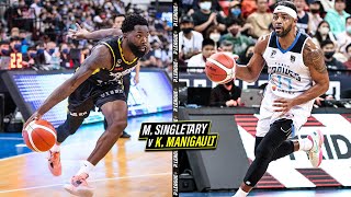 Kenny Manigault 曼尼高 takes on Mike Singletary 辛特力 Elite Forward Duel Full Highlights 101222 [upl. by Adelaida]