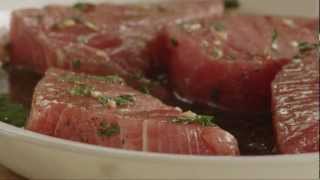 How to Make Easy Grilled Tuna Steaks  Tuna Recipe  Allrecipes [upl. by Burck94]