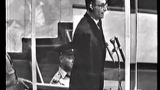 Eichmann trial  Session No 90 [upl. by Rachelle]