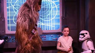 Disney Launch Bay Chewbacca Meets Rey [upl. by Roxy]