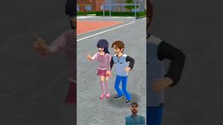 taiga vs yuta  sakura  shortssakuraschoolsimulator sakura storycartoon police [upl. by Sile]