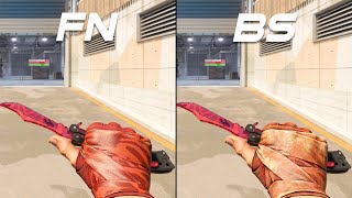 CS2 Hand Wraps  Slaughter  Skin showcase all floats 4K60FPS [upl. by Arodnahs]