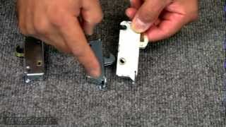 HowTo Identify amp Replace a Sliding Glass Door Mortise Lock [upl. by Zehcnas]