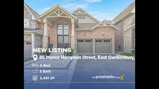 85 Manor Hampton Street East Gwillimbury [upl. by Corty]