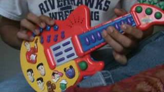 Angry Video Game Nerd AVGN Theme Song Played on a Toy Wiggles Guitar [upl. by Arbmik102]