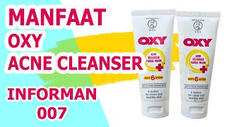 REVIEW MANFAAT OXY ACNE CLEANSER FACIAL WASH [upl. by Grimbald]