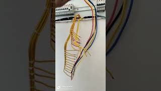 Nurul Electrical work I dp wiring dressing electrician shortvideo shorts wiring [upl. by Aicre]