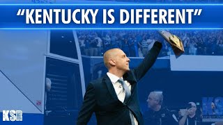 Mark Pope explains his recruiting philosophy at Kentucky [upl. by Jaal459]