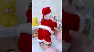 Unboxing Santa Claus decorates the room with more love shorts unboxing noel christmas [upl. by Znerol]