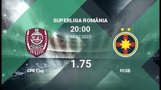 FC CFR Cluj vs FCSB  Superliga  10122023  COMENTARIU LIVE [upl. by Nnylyahs]