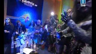 LORDI Eurovision 2006 Voting All the 12 Points Epic Win [upl. by Anerys995]