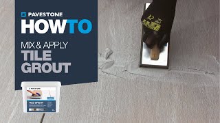 How To Mix and Applying Porcelain Paving Jointing Grout [upl. by Eeluj363]