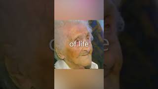 122YearOld Jeanne Calments Health and Longevity Secrets Lessons for Living Longer shorts [upl. by Adnalahs800]