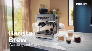 Wartungsanleitung  Philips Barista Brew Halbautomatische Espressomaschine [upl. by Atela]