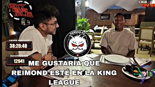 OREJA FLORES quiere que REIMOND MANC0 este en la KINGS LEAGUE [upl. by Koa544]