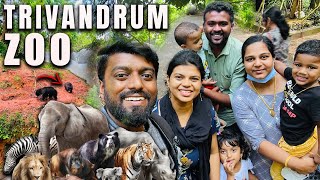 Visiting Keralas Biggest Zoo with Family at Thiruvananthapuram Zoo  DAN JR VLOGS [upl. by Juana226]