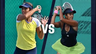 Ankita Raina vs Zeel Desai at W35 Gurugram [upl. by Aronoff]