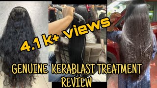 Genuine kerablast permanent treatment review ❌no harsh chemicals 👌silky hair A to Z kerablast [upl. by Takakura88]