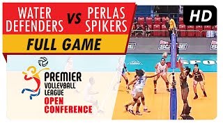 Water Defenders vs Perlas Spikers  WV Full Game  1st Set  PVL Open Conference  July 22 2017 [upl. by Eenat]