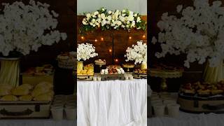 Mesa de postres para boda estilo vintage [upl. by Osher]