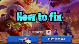 Login not working Supercell ID Issue HOW TO FIX [upl. by Manheim]