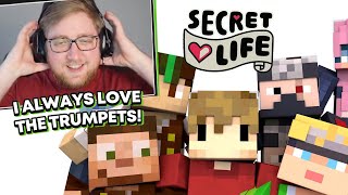 InTheLittleWood REACTS to quotKeep a Secret A Secret Life SMP Original Song  Grymmquot [upl. by Korella]