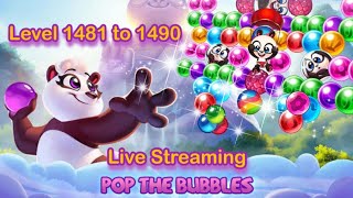 Panda Pop Official is live  Level  1481 to 1490 [upl. by Aseek988]