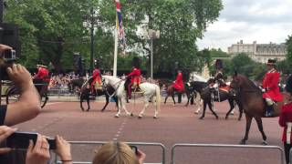 HM the Queen after Trooping the Colour 2016 [upl. by Sylvanus]