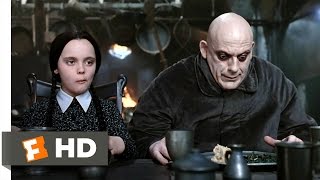 The Addams Family 310 Movie CLIP  Dinner Conversation 1991 HD [upl. by Bodrogi357]