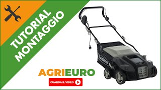 Arieggiatore elettrico BlackStone ES1800  montaggio scarificatore con Potenza di 1800 Watt [upl. by Ailina734]