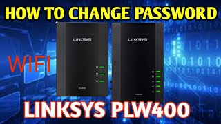 HOW TO CHANGE PASSWORD LINKSYS POWERLINE PLW400HOW TO SETUP LINKSYS PLW400 SETUP AND CONNECT NET [upl. by Ettenor808]