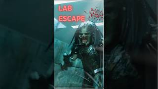 The Fugitive Predator Laboratory Escape  Best Clips shorts predator [upl. by Dranyl]