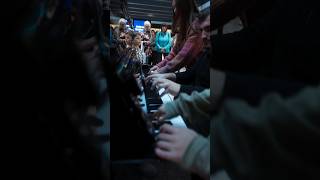 Most insane Experience ludovico einaudi public performance Piano amp Violin [upl. by Silverstein]