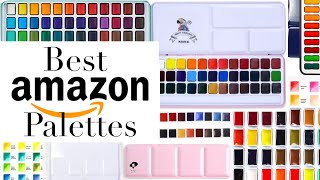 Best Watercolors for Beginners  Amazon Haul 2021 [upl. by Buine649]