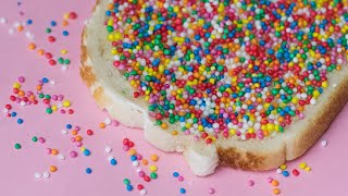 Fairy Bread • Kids Party Food Recipes • Delightiful [upl. by Nolham976]