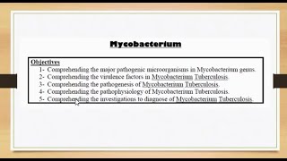 Mycobacteria 1Acid fast bacilli [upl. by Yhtimit]