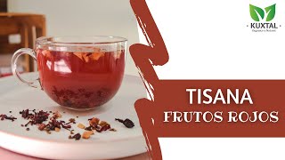 Prepara tu TISANA de FRUTOS ROJOS té de frutas tips y recetas con tisana BlancaKuxtal 🍓 [upl. by Llahsram]