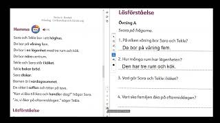 Läsförståelse Hemma måndag 4 november [upl. by Droffilc406]