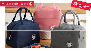 Bolsa Térmica Da Shopee [upl. by Faden]