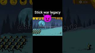 Stick war legacy game stickwar3 stickwarlegacy gameplay shorts 4k trending trend stickman [upl. by Ylyl]