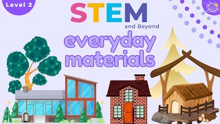 Everyday Materials  Science For Kids  STEM Home Learning [upl. by Hamlen]