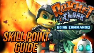 Ratchet and Clank 2 Going Commando HD Collection  Skill Point Guide [upl. by Singband]