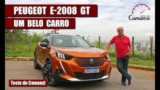 Peugeot e2008 GT um belo carro fora da nossa realidade  Teste do Camanzi [upl. by Anilyx]