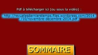 revue les derniers temps Novembre 2014 [upl. by Dacia]