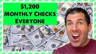 1200 Monthly Checks for Everyone [upl. by Enymzaj]