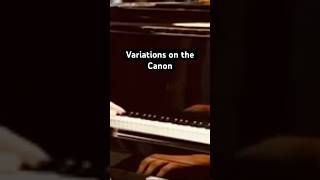 Variations on the Canon shorts piano pachelbel pachelbelcanon [upl. by Ereveniug]