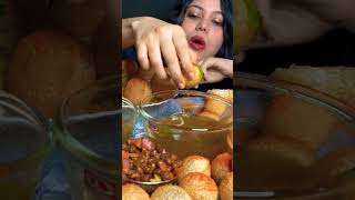 SPICY PANI PURI EATING CHALLENGEGOLGAPPA ASMR PUCHKA MUKBANGshortvideo viral shorts indianfood [upl. by Angelita]