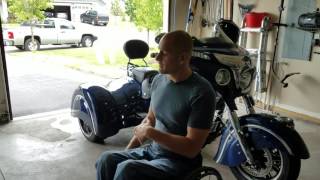 Wheelchair Motorcycle  Wheelchair transfer on amp off motorcycle [upl. by Carlene]