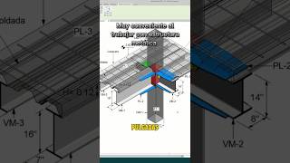 🟠Cotas para estructura metálica en Revit revit estructuras [upl. by Mendy]